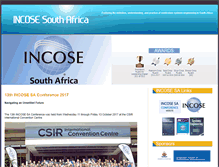 Tablet Screenshot of incose.org.za